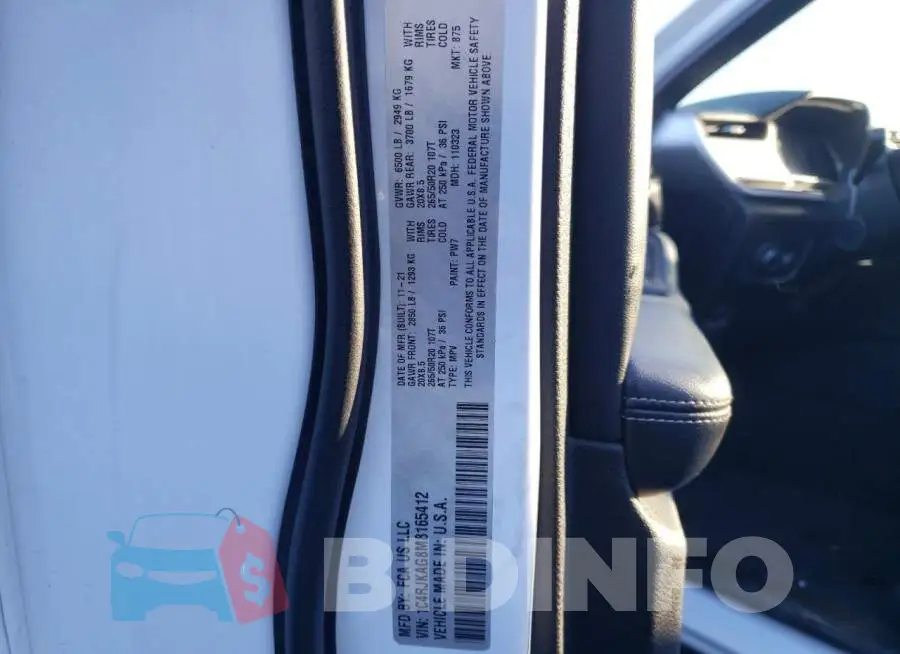 1C4RJKAG8M8165412 Photo# 10