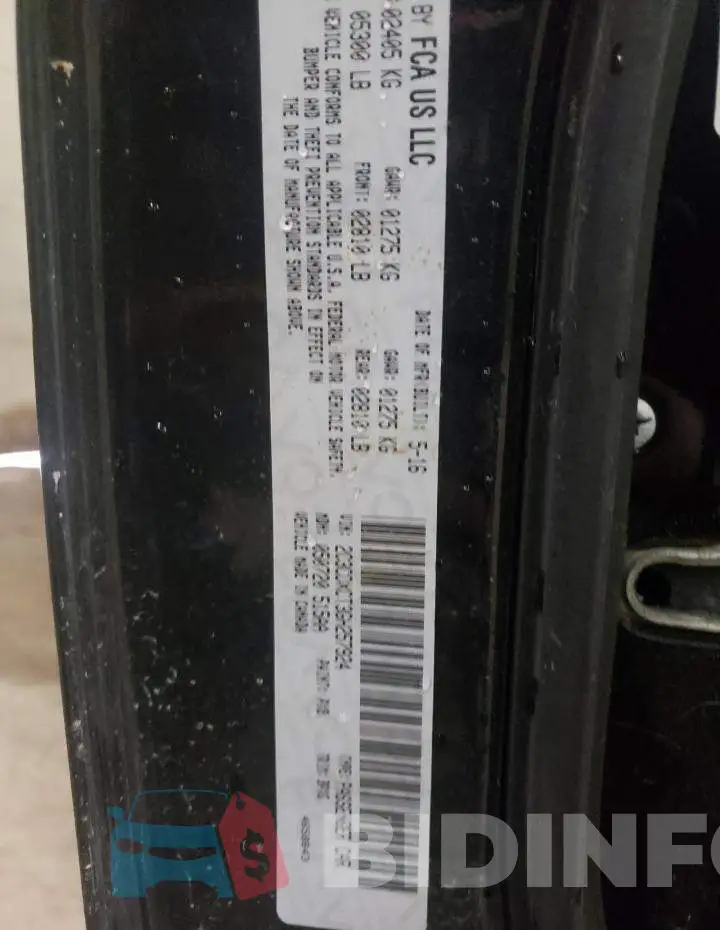 2C3CDXCT3GH257924 Photo# 13