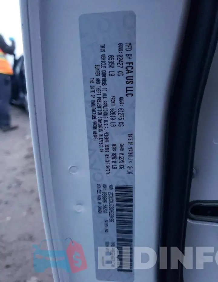 2C3CDXJG3GH229496 Photo# 12