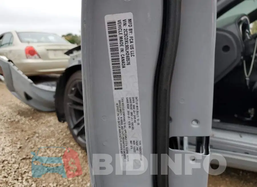 2C3CDXL90LH240576 Photo# 13
