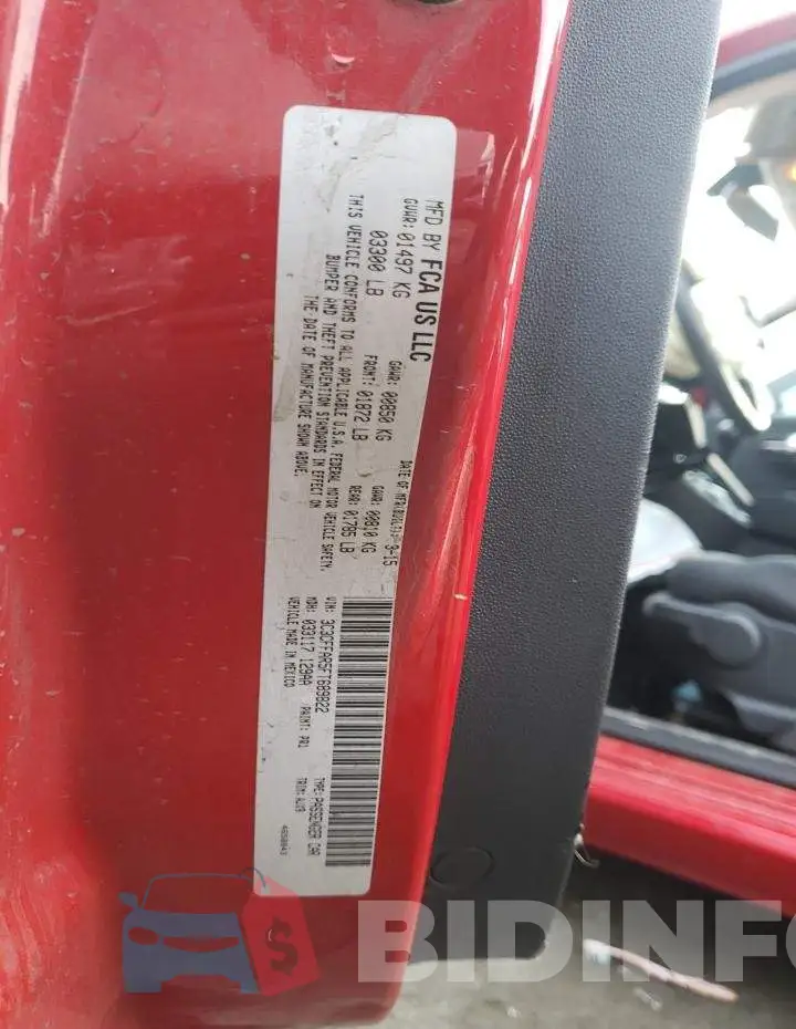 3C3CFFAR5FT689822 Photo# 12