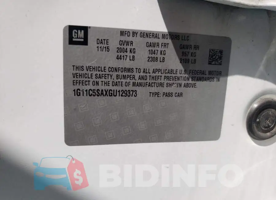 1G11C5SAXGU129373 Photo# 10
