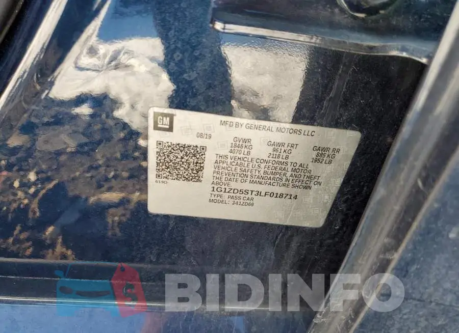 1G1ZD5ST3LF018714 Photo# 12