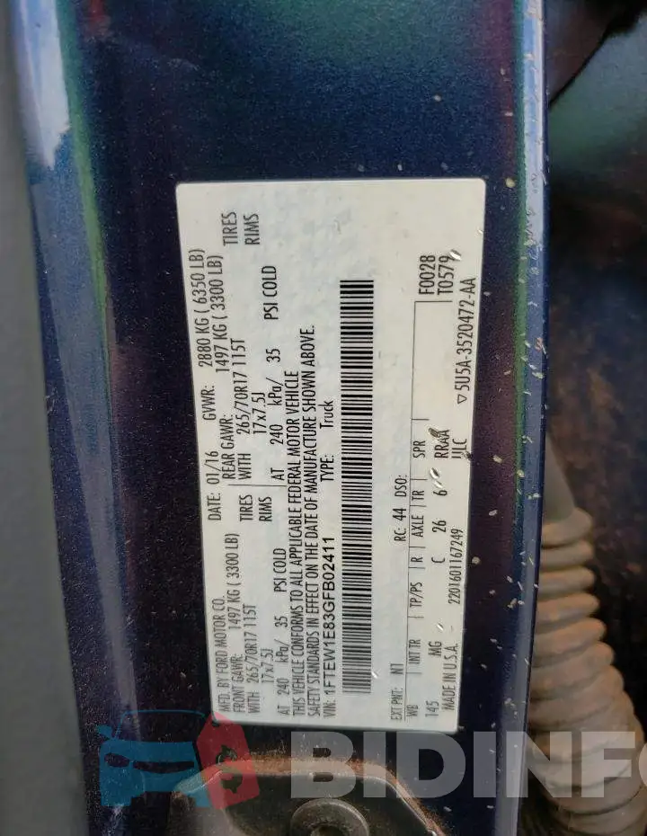 1FTEW1E83GFB02411 Photo# 12