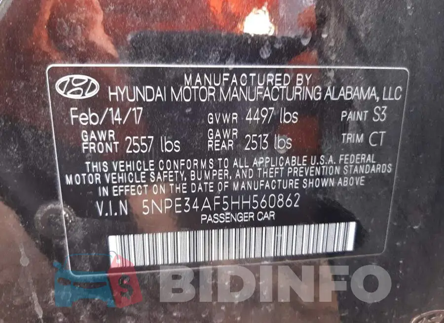 5NPE34AF5HH560862 Photo# 12
