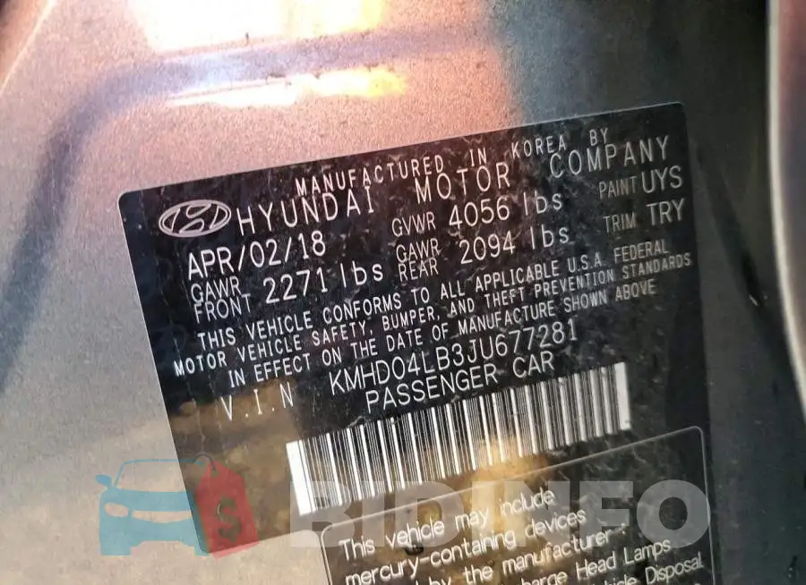 KMHD04LB3JU677281 Photo# 10