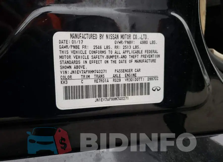 JN1EV7APXHM740271 Photo# 12