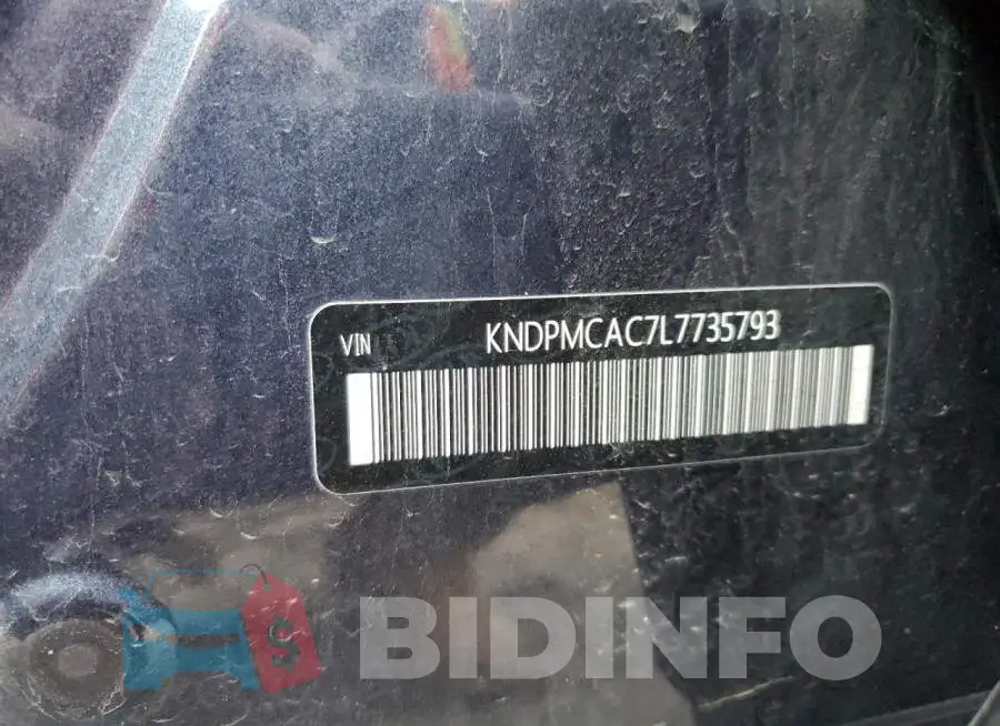 KNDPMCAC7L7735793 Photo# 13
