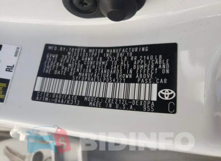 5YFDPRAE5LP054321 Photo# 10