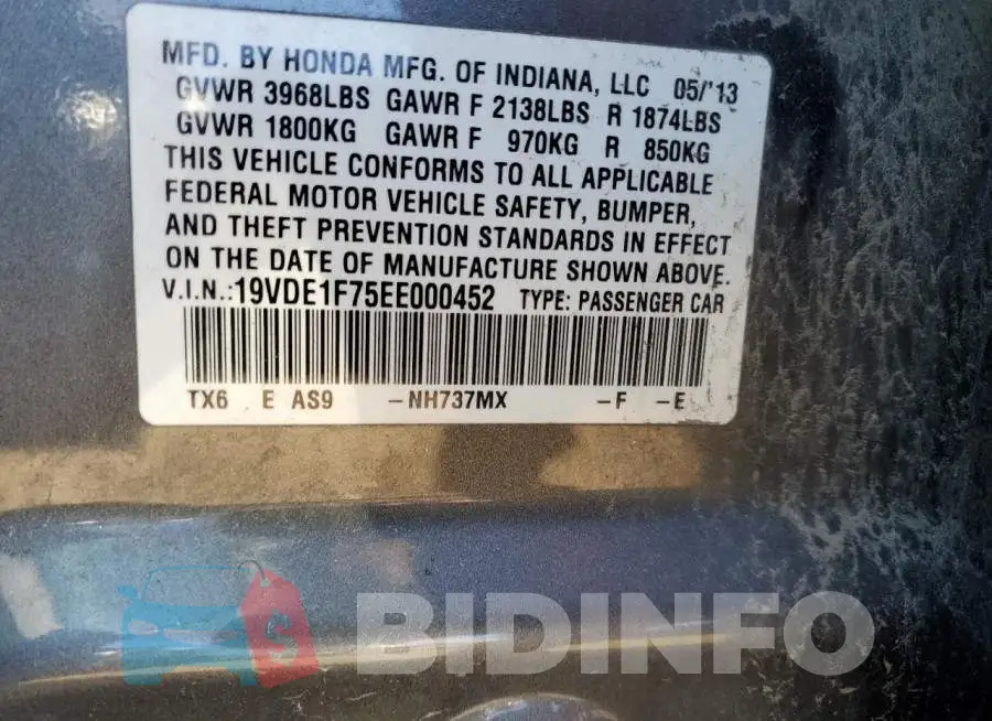 19VDE1F75EE000452 Photo# 10