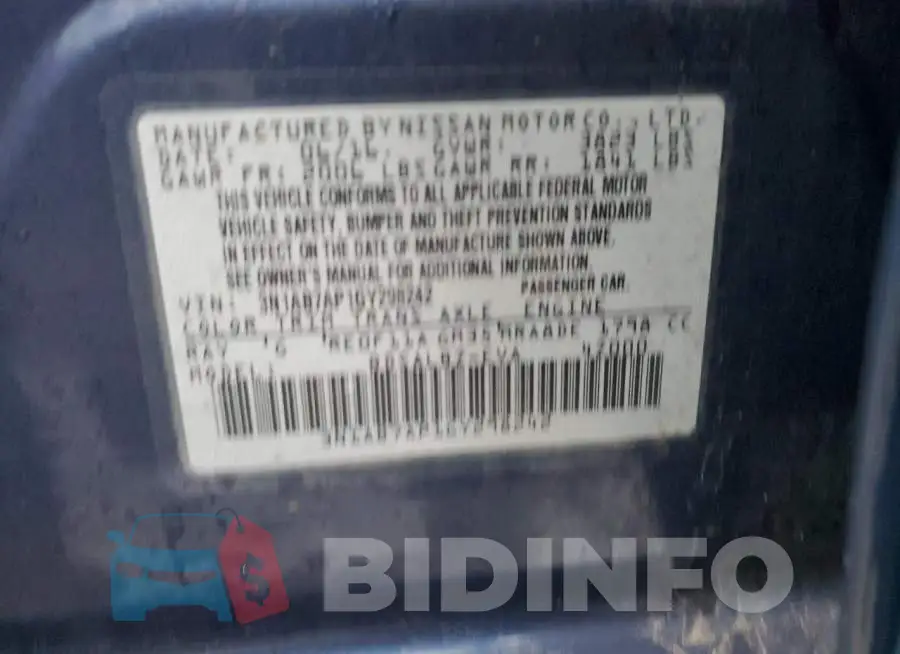 3N1AB7AP1GY298242 Photo# 12