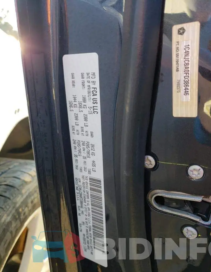 1C4NJCBA0FD386446 Photo# 13