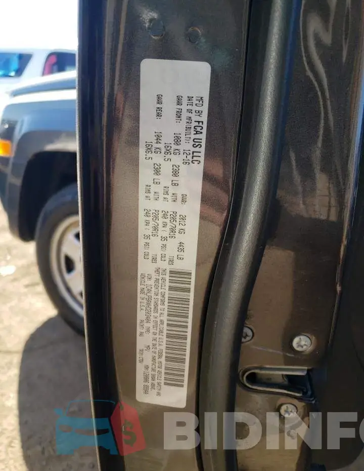 1C4NJPBAXHD203404 Photo# 10