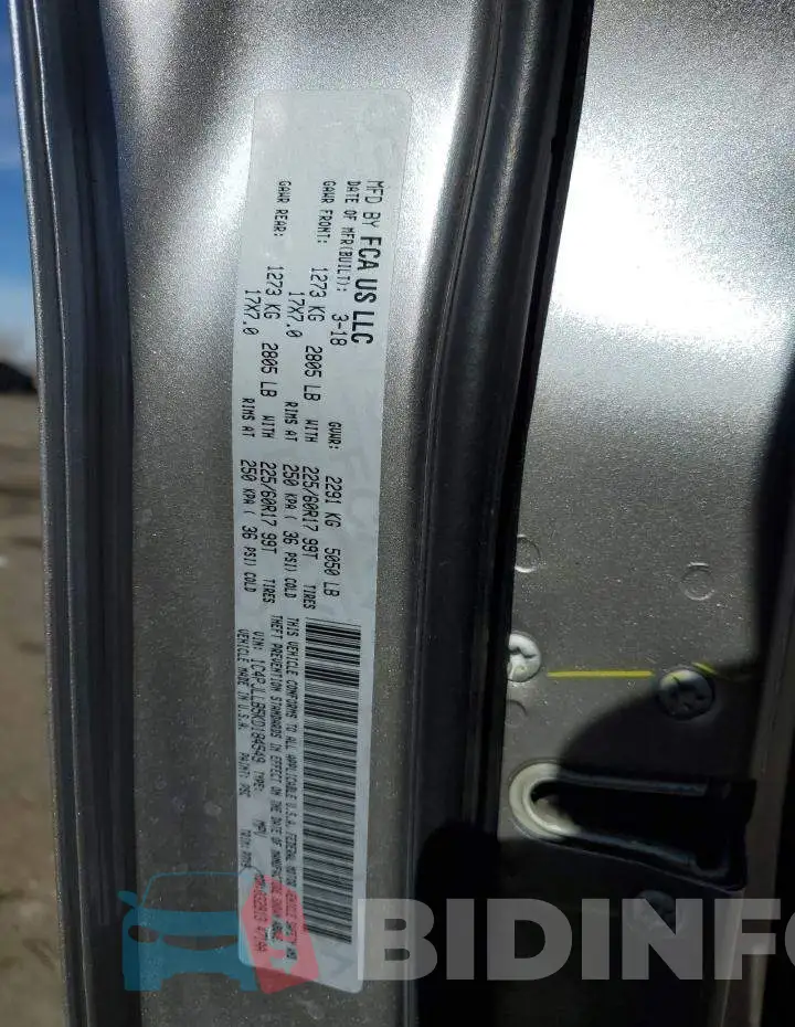 1C4PJLLB5KD184549 Photo# 12
