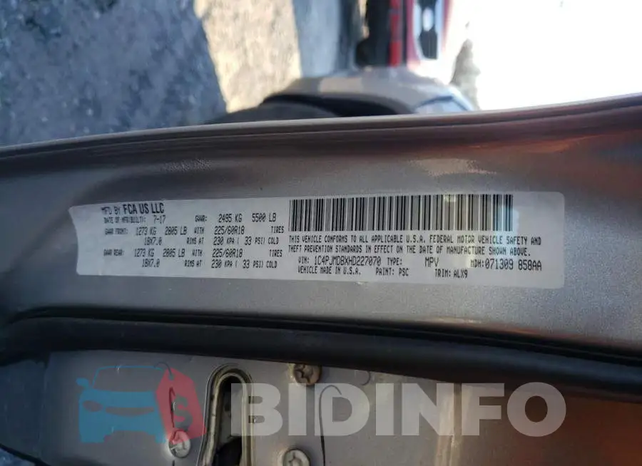 1C4PJMDBXHD227070 Photo# 13