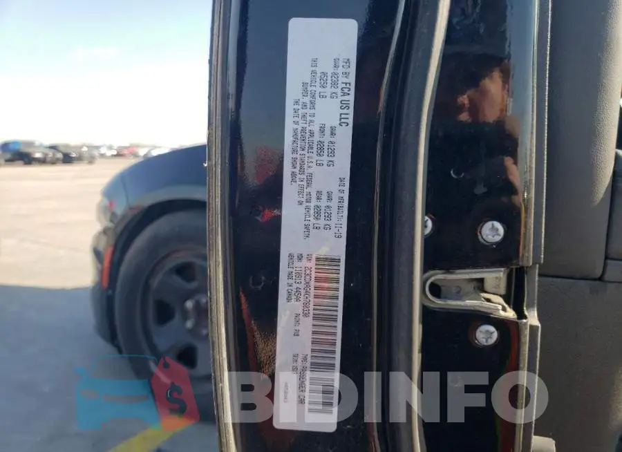 2C3CDXAG4KH760330 Photo# 10
