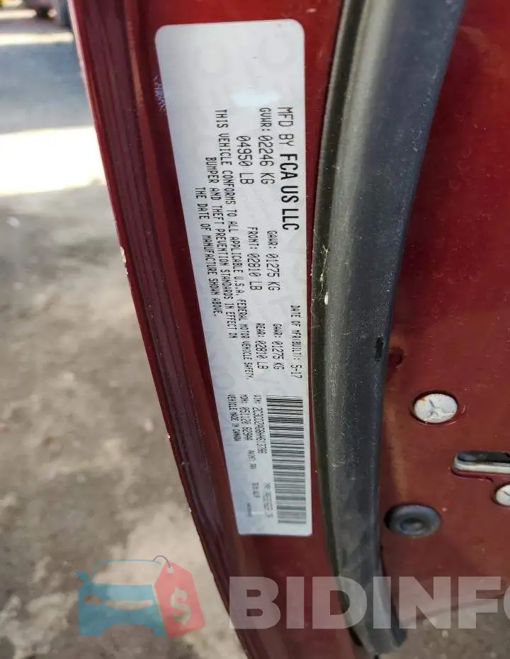 2C3CDZAG8HH613786 Photo# 12