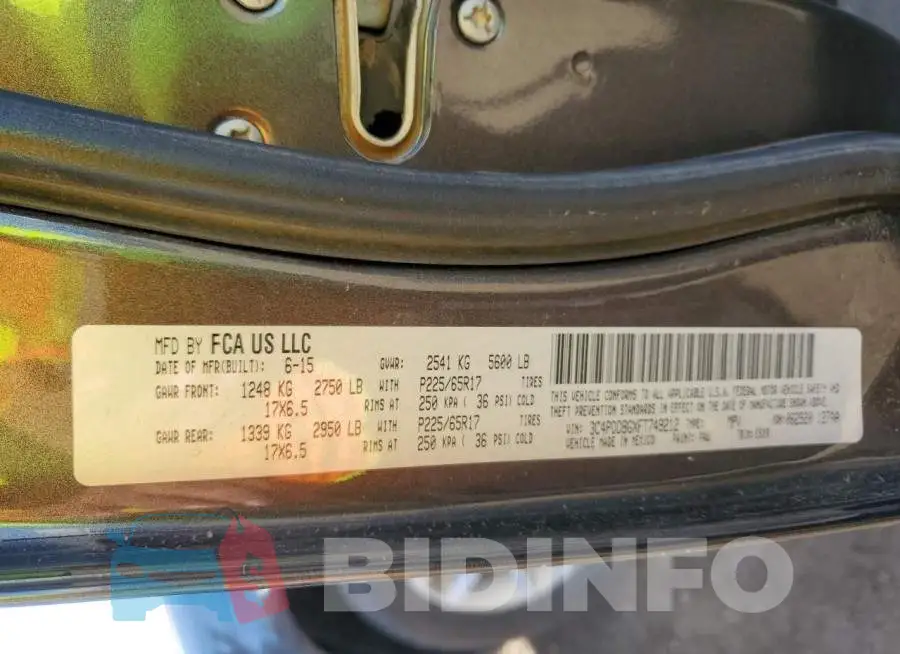 3C4PDDBGXFT749212 Photo# 13