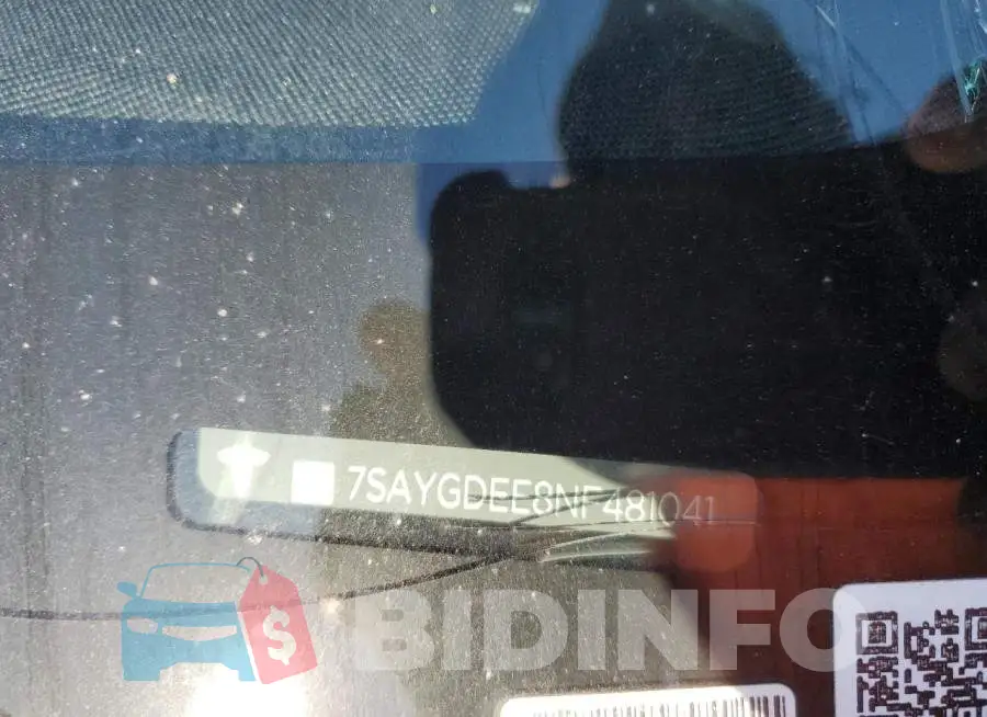 7SAYGDEE8NF481041 Photo# 12