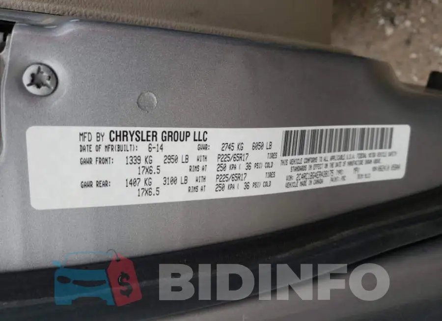 2C4RC1BG4ER438175 Photo# 13