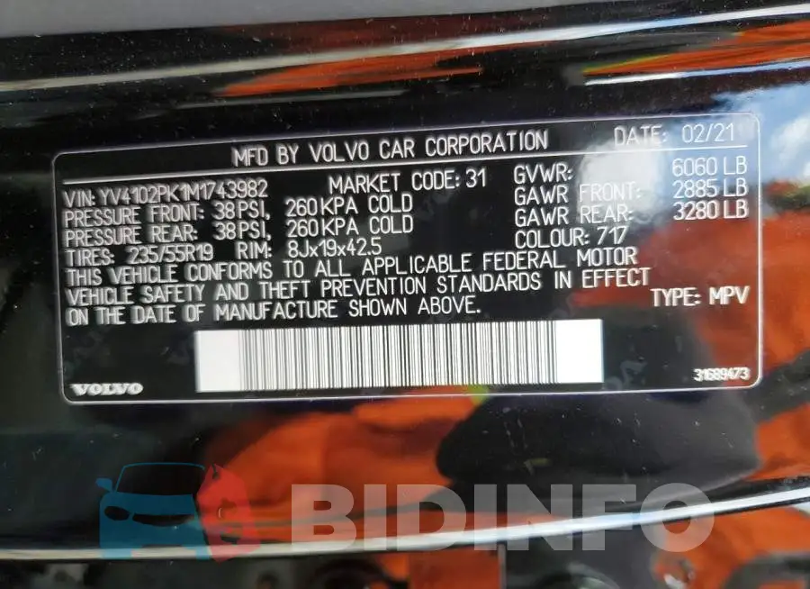 YV4102PK1M1743982 Photo# 13