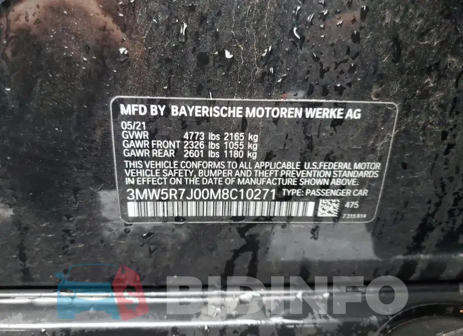 3MW5R7J00M8C10271 Photo# 10