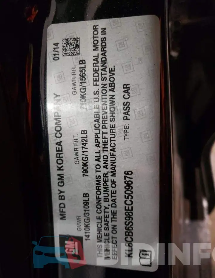 KL8CB6S98EC509676 Photo# 13