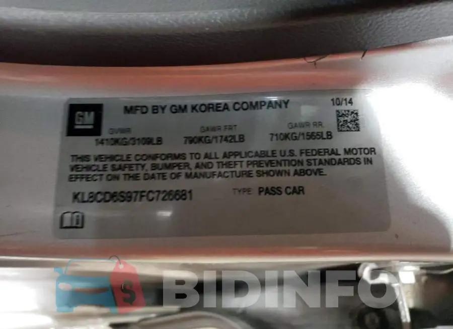 KL8CD6S97FC726681 Photo# 12