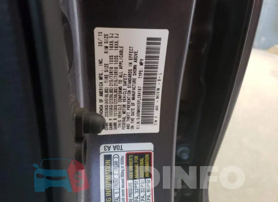 5J6RM4H35FL094167 Photo# 13