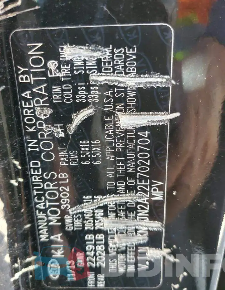 KNDJN2A22E7020704 Photo# 13