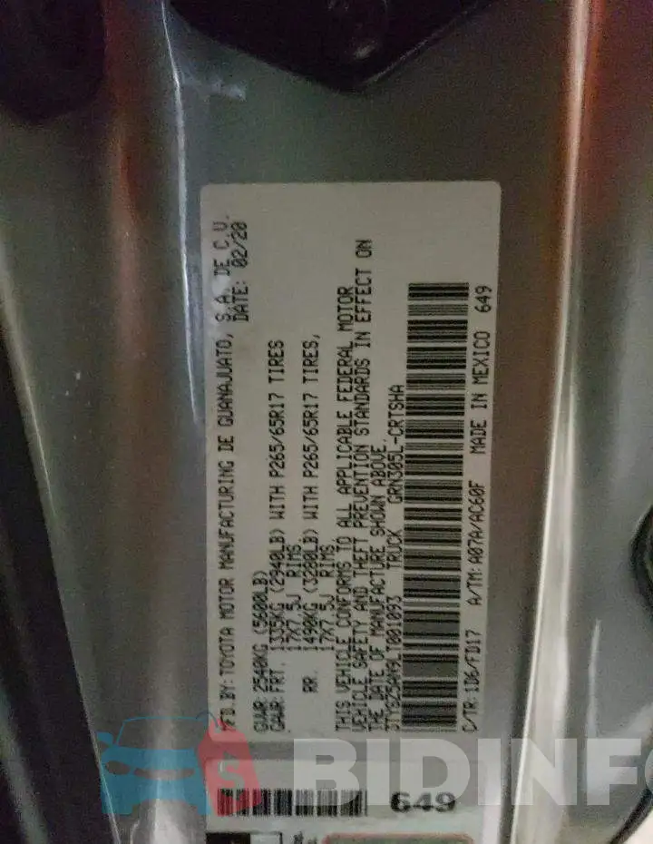 3TYSZ5AN9LT001093 Photo# 13