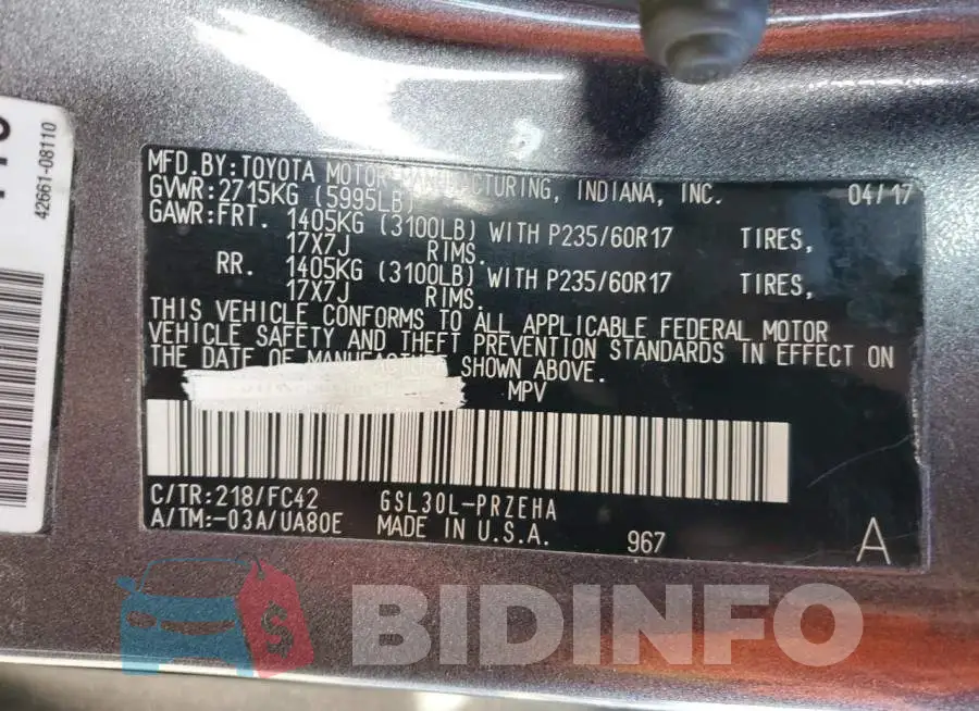5TDKK3DC5FS649887 Photo# 14
