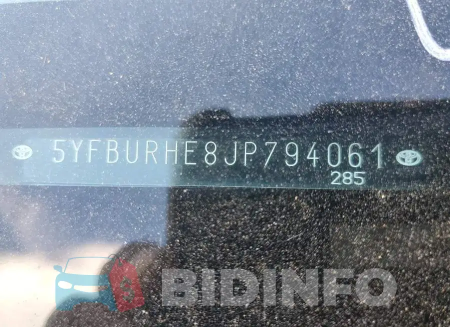 5YFBURHE8JP794061 Photo# 10