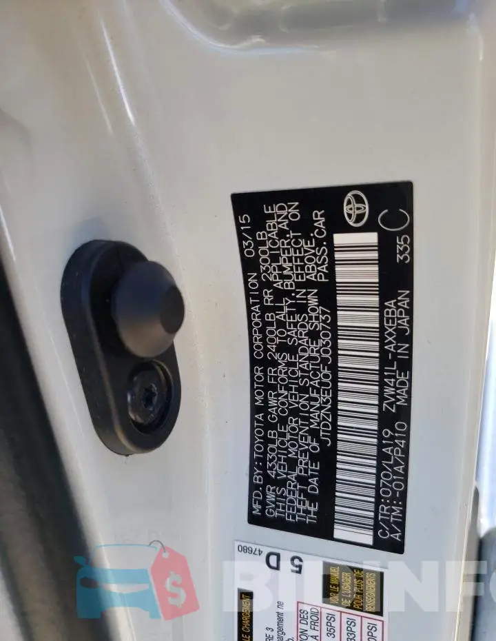 JTDZN3EU0FJ030737 Photo# 13