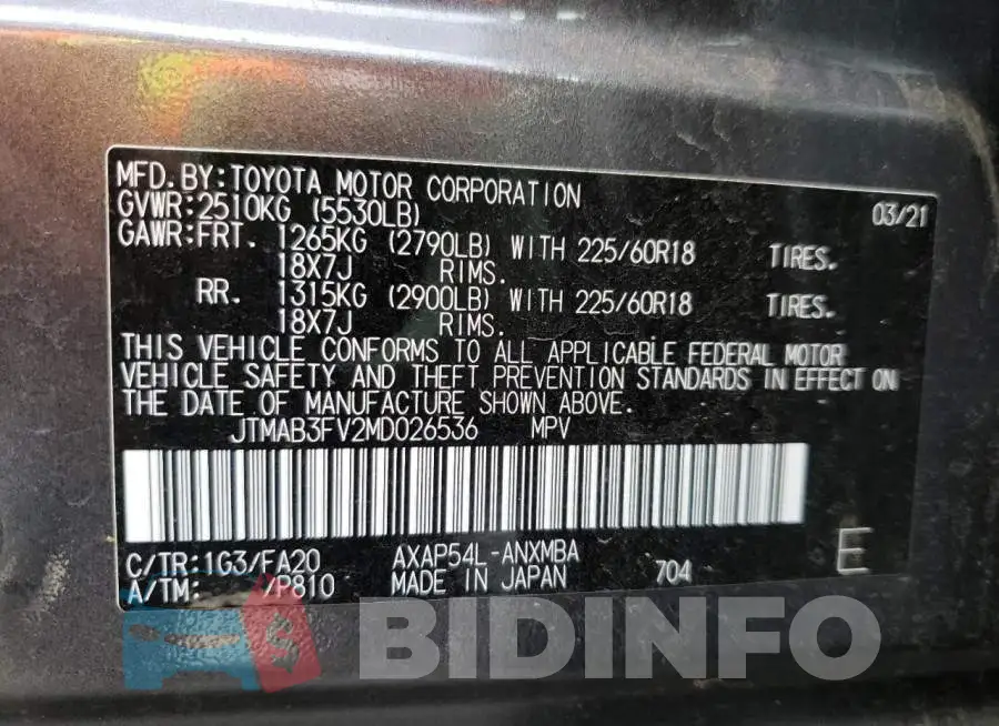 JTMAB3FV2MD026536 Photo# 10