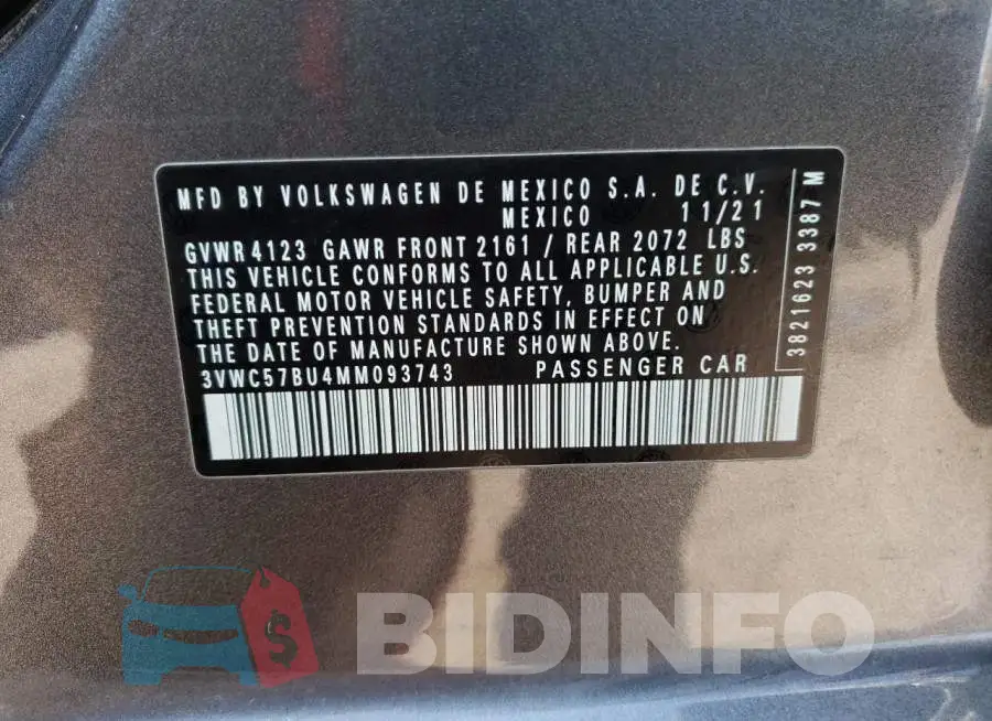 3VWC57BU4MM093743 Photo# 10