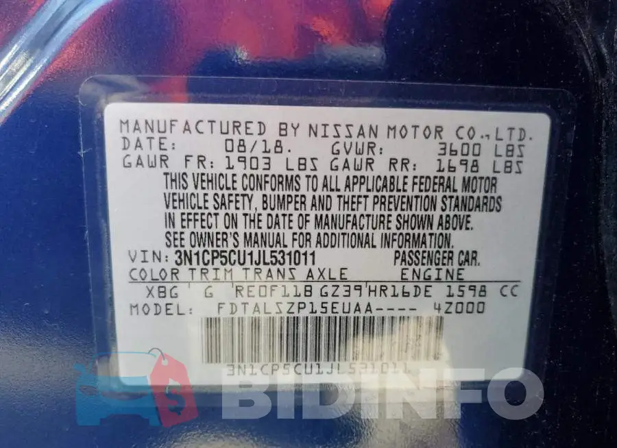 3N1CP5CU1JL531011 Photo# 12