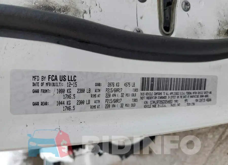 1C4NJRFB9GD650853 Photo# 13