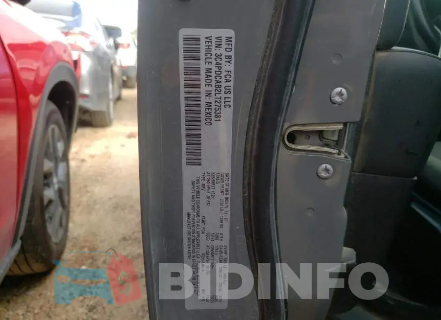 3C4PDCAB2LT275381 Photo# 13