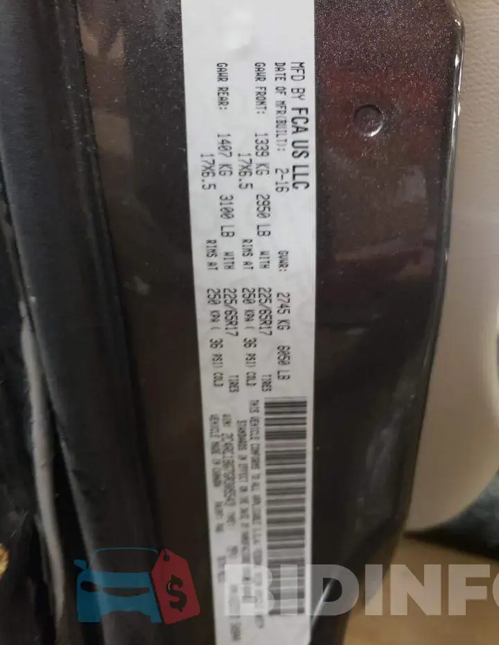 2C4RC1BG7GR305543 Photo# 10