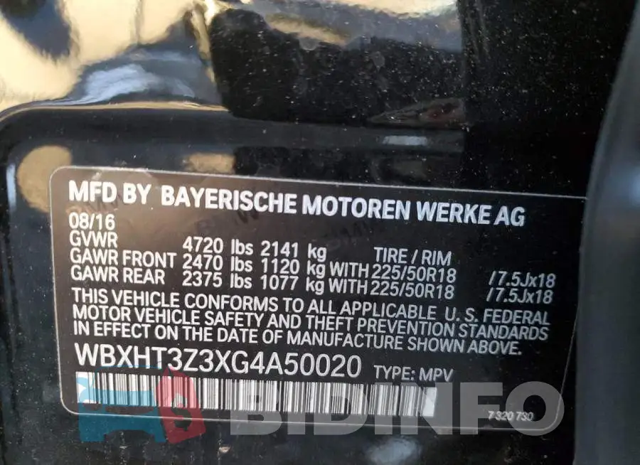 WBXHT3Z3XG4A50020 Photo# 12