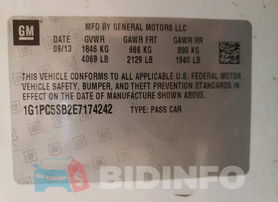 1G1PC5SB2E7174242 Photo# 13