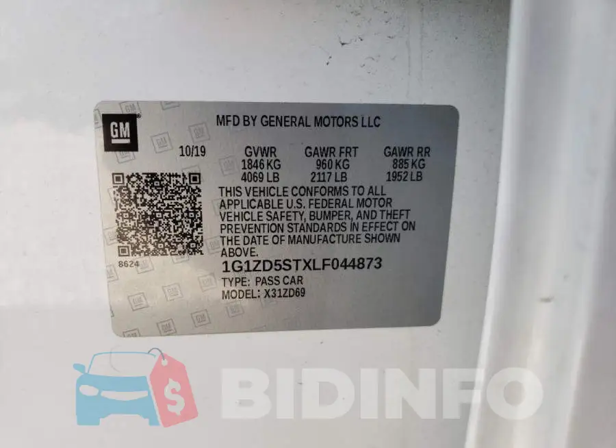 1G1ZD5STXLF044873 Photo# 10
