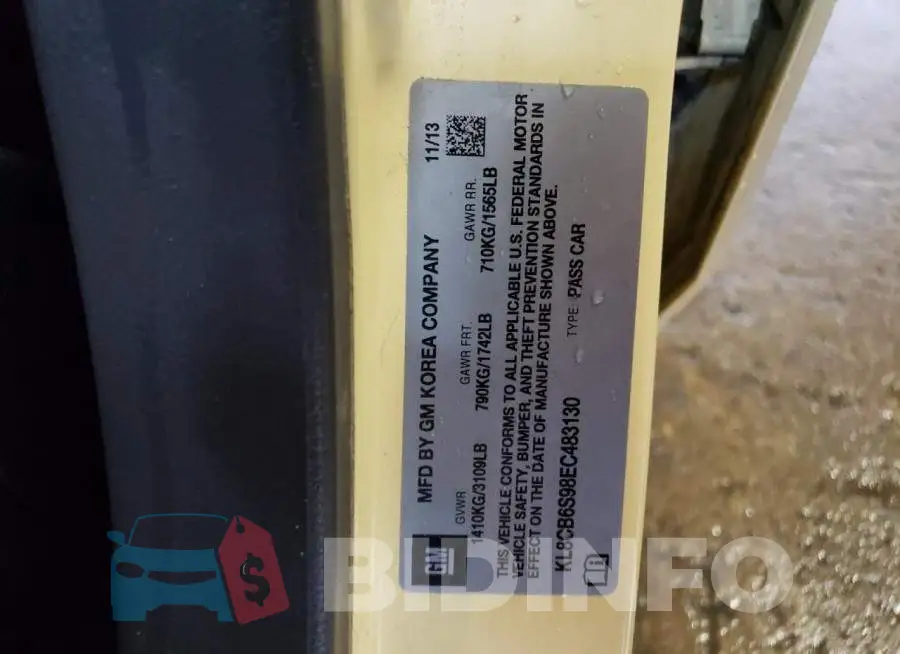 KL8CB6S98EC483130 Photo# 12