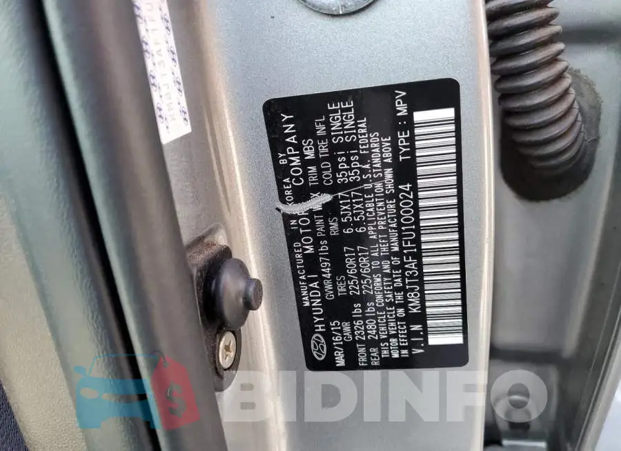 KM8JT3AF1FU100024 Photo# 10