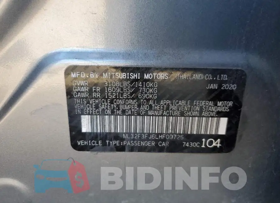 ML32F3FJ6LHF09725 Photo# 12