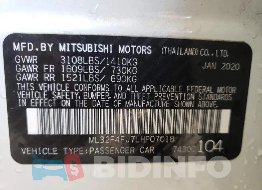 ML32F4FJ7LHF07018 Photo# 13