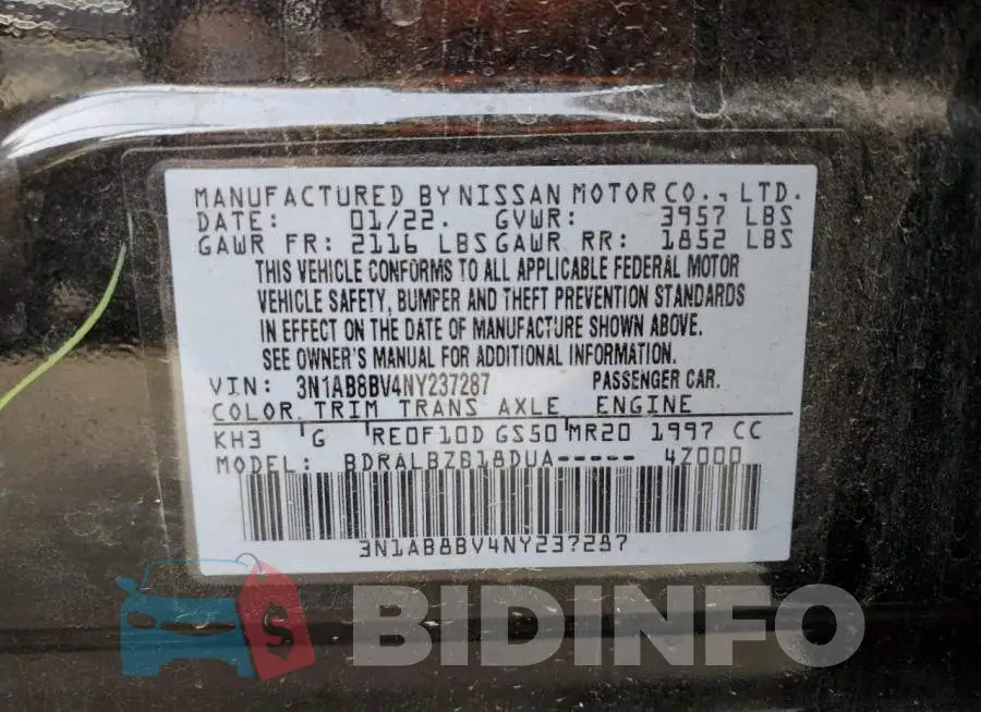 3N1AB8BV4NY237287 Photo# 12