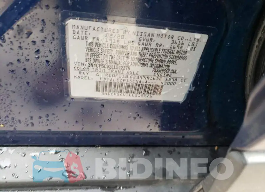 3N1CP5CV3LL512276 Photo# 13