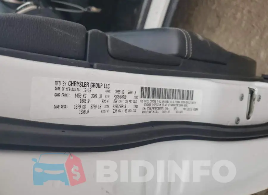 1C4RJFBT6EC362371 Photo# 13